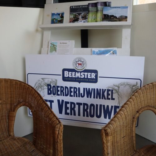 Biologische boerderij zit hoekje